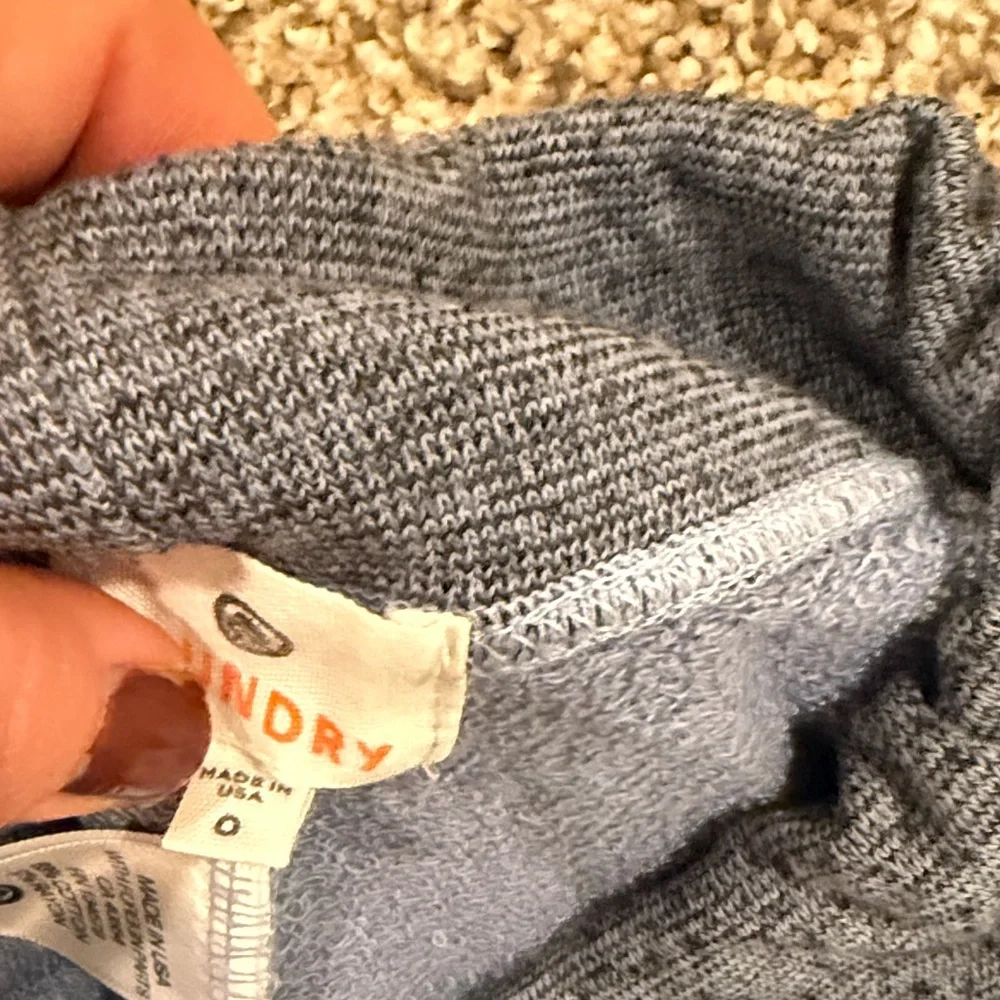 Sundry Striped Terry Joggers size 0 - Picture 3 of 4